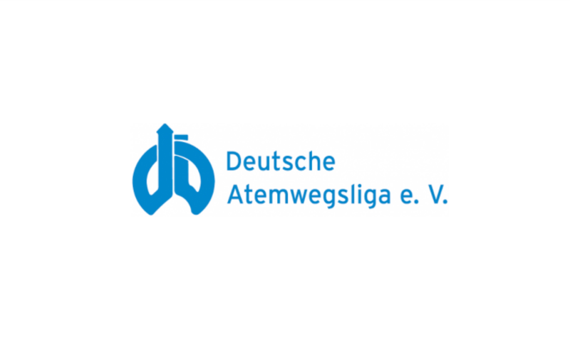 blaues Logo Deutsche Atemwegsliga, blaue Lunge
