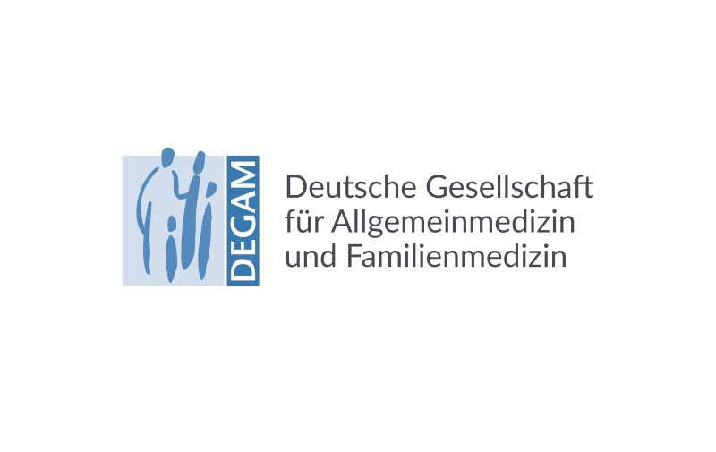 blaues Deutsche Gesellschaft für Allgemeinmedizin und Familienmedizin Logo