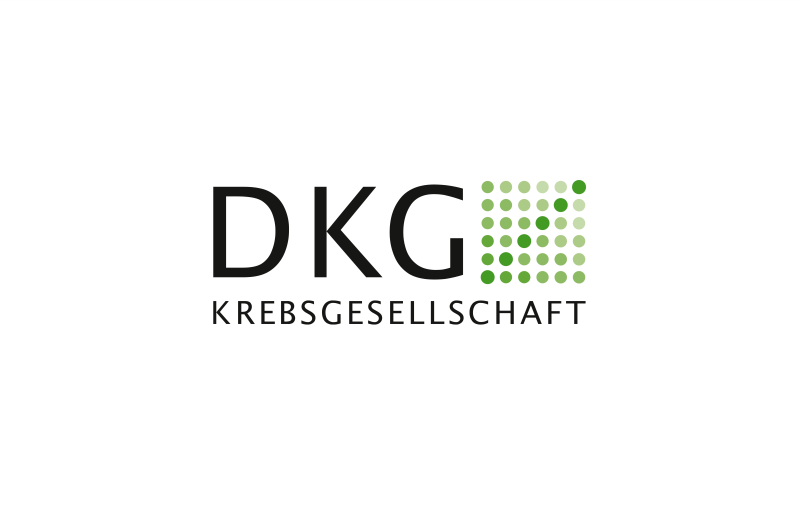 schwarz grünes Logo der DKG