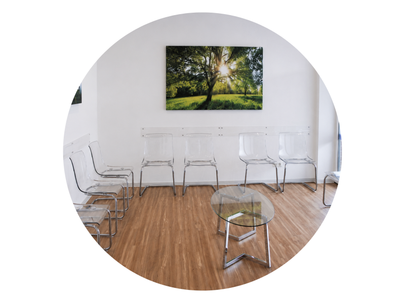 Wartezimmer der Praxis Ganderkesee