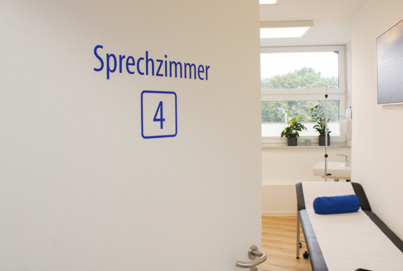 Sprechzimmer der Praxis Brinkum