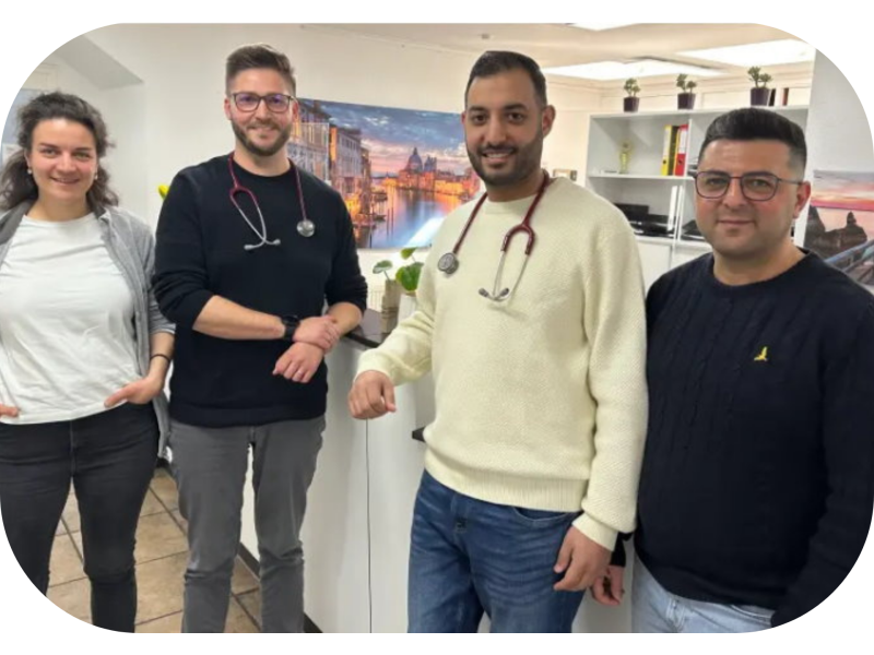 Gruppenbild der Praxis MVZ Nord