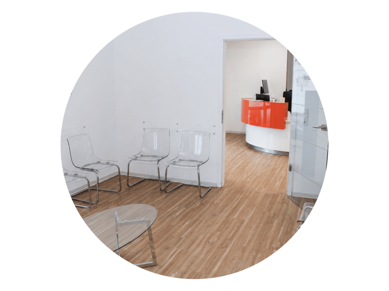 Wartezimmer der Praxis Ganderkesee