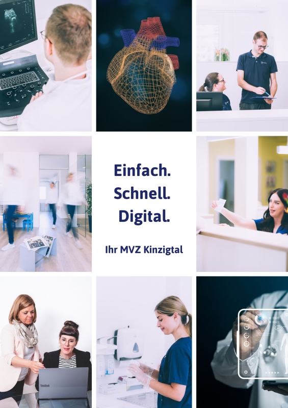 Collage zum Thema Digitalisierung