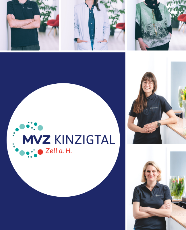 Collage vom Ärzteteam des MVZ Kinzigtal Zell a.H.