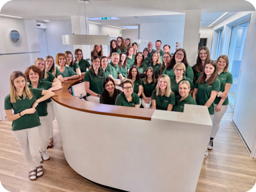 Gruppenbild der Praxis Aichach