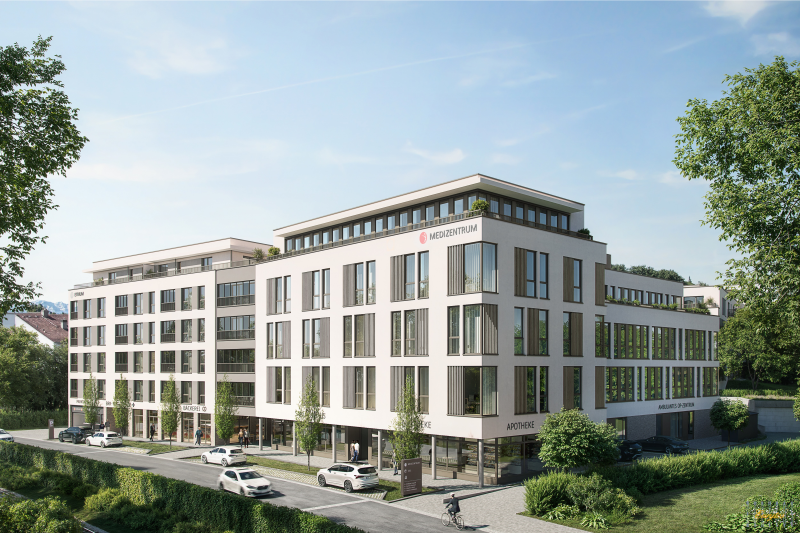 ZOS Ebersberg neue Praxisräume von Außen