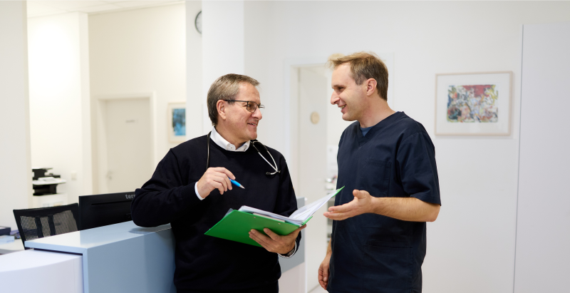 2 Ärzte im Gespräch