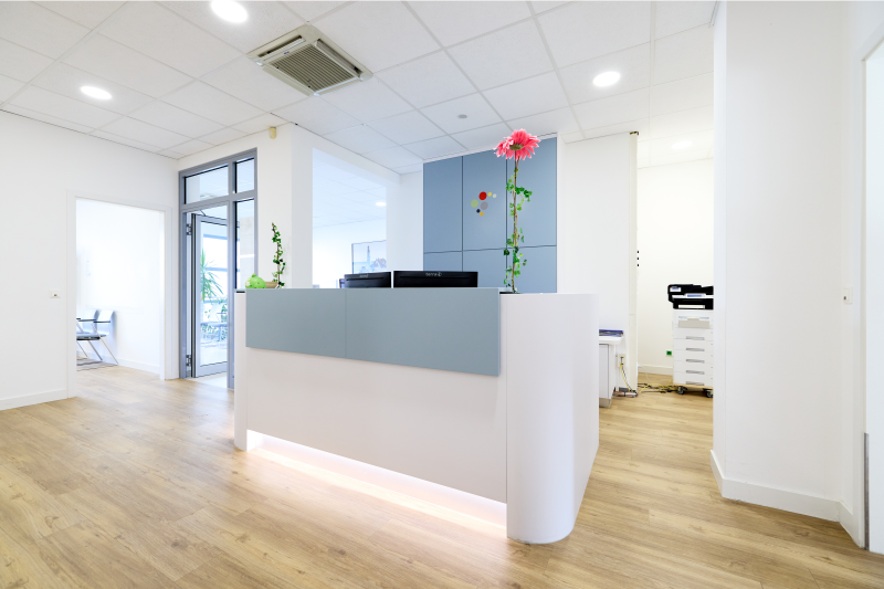 Empfang von der Seite