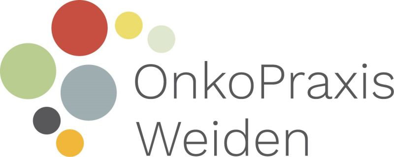 Logo mit bunten Kreisen