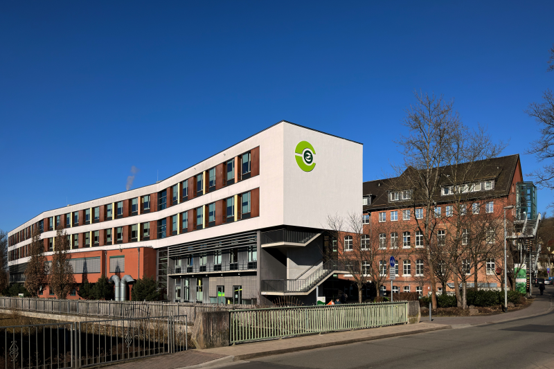 Gebäude in Schmalkalden von außen