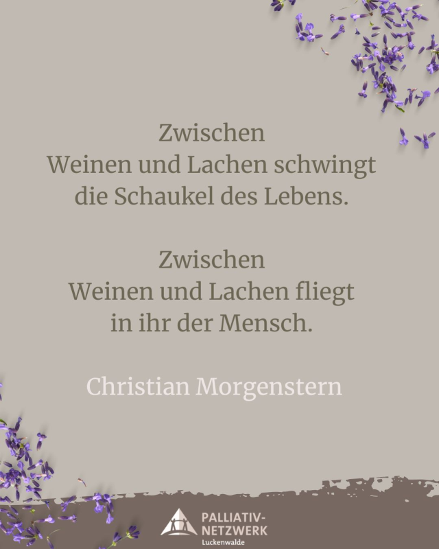 Palliativnetzwerk Spruch