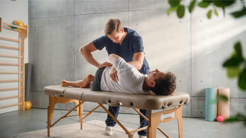 Online-Rezeption Physiotherapie