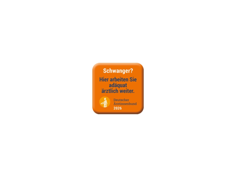 Logo Deutsche Ärztinnenbund 2026 für Schwangere